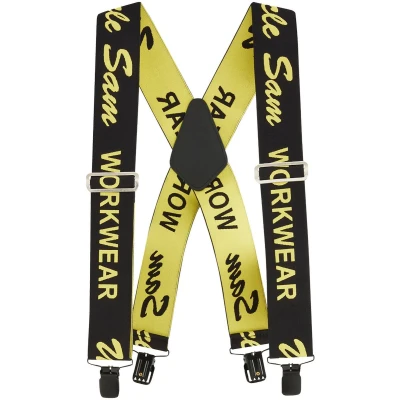 Afbeelding van Uncle Sam Bretels 70632 Zwart/Geel One size