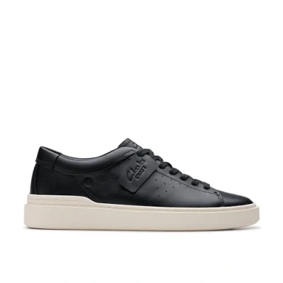 Afbeelding van Clarks Swift Sneakers laag, Heren, Maat: 42.5, Black Leer