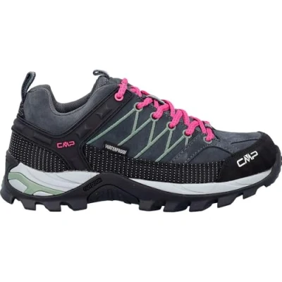 Afbeelding van CMP Rigel Low Wmn Trekking Schoenen Wp dames Wandelschoen, Antraciet Mineral Green, 37 EU