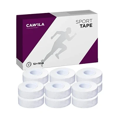 Afbeelding van Cawila sporttape Premium, wit, 2,0 cm x 10 m, 01330001 12 rollen
