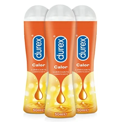 Afbeelding van Durex Intieme glijmiddel met warmte effect, 3 x 50 ml