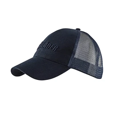Afbeelding van Blaklader 2075 0000 Trucker cap 3D Donker marineblauw