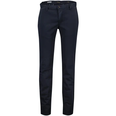 Afbeelding van Alberto Rob Stretch Chino Donkerblauw maat W 29 L 30 Heren met Slim fit Pasvorm Suitable Herenkleding