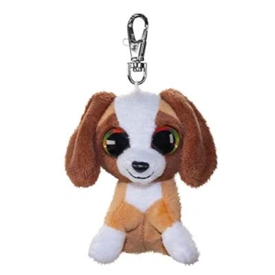 Afbeelding van Lumo Stars Knuffeldier Dog Wuff met clip Mini 8,5cm