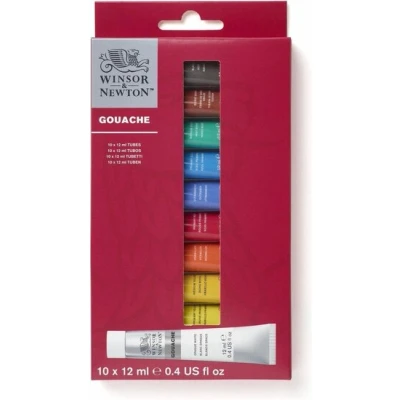 Afbeelding van W&amp;N Gouache Colour 10x 12ml Verfset