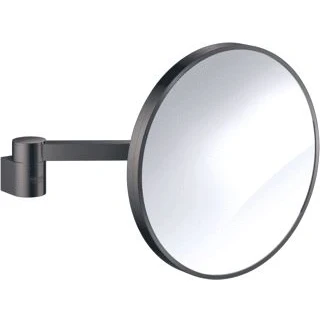 Afbeelding van Grohe selection make up scheerspiegel 7x vergroot metaal glas hard graphite 41077a00