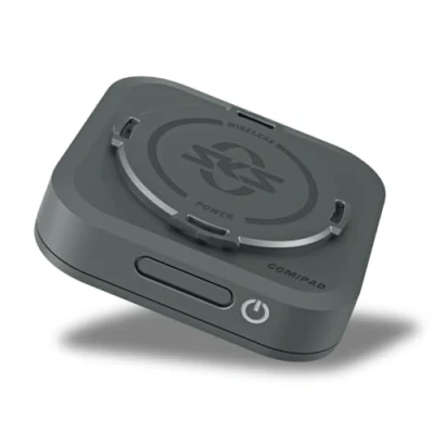 Afbeelding van SKS GERMANY COM/PAD laadstation voor smartphonehouder (laadstation de smartphone op e bike, voeding van bike motor, inductief opladen, bajonetsluiting, COMPIT Cover vereist), zwart