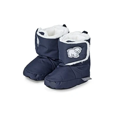 Afbeelding van Sterntaler Baby Schoen Weblabel ijsbeer marine