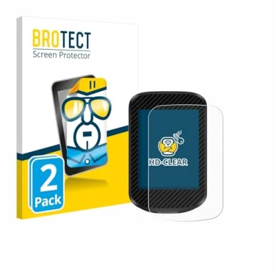 Afbeelding van BROTECT Screenprotector voor igpsport BSC300T Folie Beschermfolie transparant (2 Stuks)
