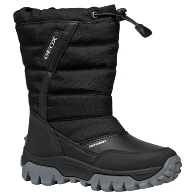 Afbeelding van Geox J Himalaya Boy B ABX, sneeuwlaarzen kinderen, Zwart, 39 EU