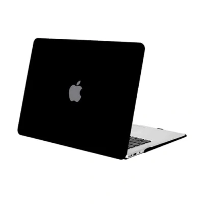 Afbeelding van MOSISO compatibel met MacBook Air 11 inch (A1370 &amp; A1465), Ultra slanke plastic harde shell klikhoes, zwart