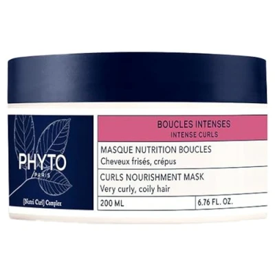 Afbeelding van Phyto Curls Intense Masker Nutrition Mask 200ml Voor Krullend Haar