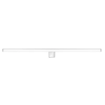 Afbeelding van Looox Mirror badkamerverlichting mat aluminium SPLAMP 60
