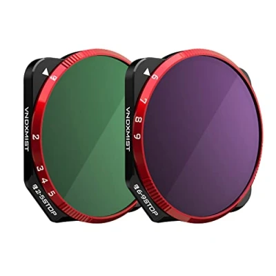 Afbeelding van Freewell DJI Mavic 3 Variable VND drone camera Lens Filter Mist Edition 2 stuks : 5 Stop ND4 ND32 &amp; 6 9 ND64 ND512 voor hoge kwaliteit alternatief PolarPro / PGYTECH Kase Urth Tiffen