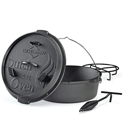 Afbeelding van Küchenprofi Dutch Oven Gietijzer 5,5L