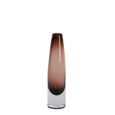 Afbeelding van Light &amp; Living Vaas ESTUA Ø7.5x30.5cm Bruin