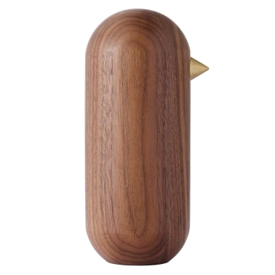 Afbeelding van Beeld Normann Copenhagen Little Bird 13,5 cm Walnut