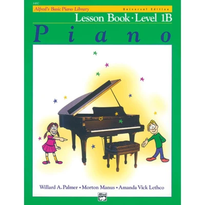 Afbeelding van Alfred&#039;s basic piano library: lesson book level 1b (book/cd) piano+cd: Universal Edition