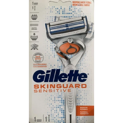 Afbeelding van Gillette Skinguard Sensitive Scheersysteem + 1 Scheermesje Stuk