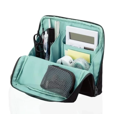 Afbeelding van Kokuyo Bag in Haco Biz Pennenhouder Zwart