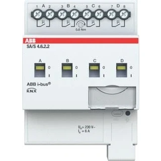 Afbeelding van Abb busch jaeger schakelaktor standaard knx 4 voudig 6 ampere 2cdg110254r0011