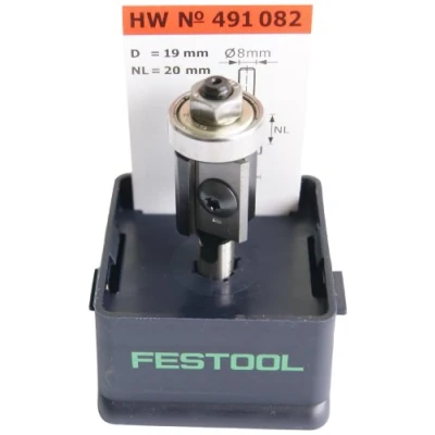 Afbeelding van Festool Accessoires kantenfrees HW schacht 8 mm S8 D19/20WM Z2 491082