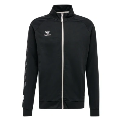 Afbeelding van Hummel MOVE GRID COT. ZIP Sweater met rits, Heren, Maat: XXL, Black