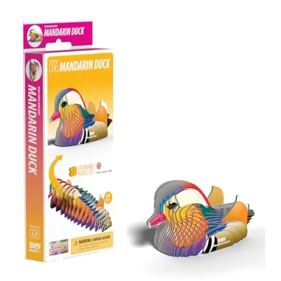 Afbeelding van EUGY Mandarijn Eend 3D Model Craft Kit