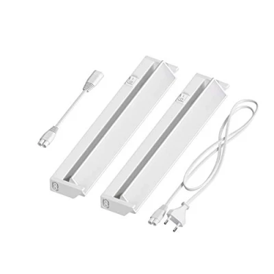 Afbeelding van ledscom.de LED kastverlichting LIWO 35cm, zwenkbaar, 538lm per stuk, wit Set van 2