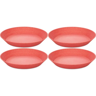 Afbeelding van Koziol Diepe Borden Connect Roze ø 24 cm 4 Stuks