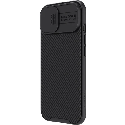 Afbeelding van Nillkin CamShield Pro Magnetisch Hoesje voor iPhone 15 met Camerabeschermer Zwart