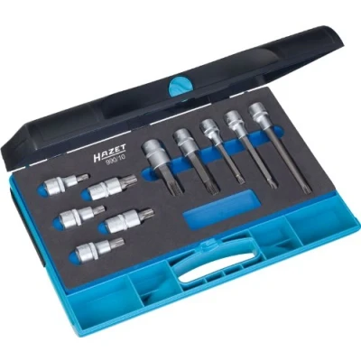 Afbeelding van Hazet 990/10 Dopsleutelinzetset 1/2 (12.5 mm) 10 delig