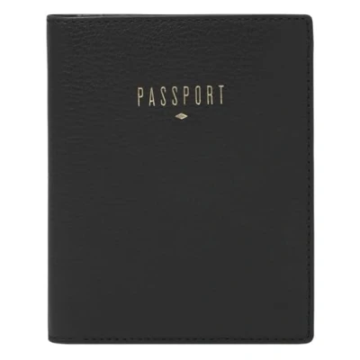 Afbeelding van Fossil Women Passport CASE Travel Paspoorthouder, Dames, Maat: One Size, Black