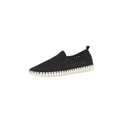 Afbeelding van Ilse Jacobsen Tulip Instappers, Heren, Maat: 41, Black Microvezel