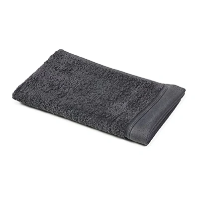 Afbeelding van Sowel® Gastenhanddoeken 30x50 cm, 100% biologisch katoen, premium kwaliteit, handdoek gemaakt in Portugal, antraciet