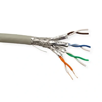 Afbeelding van Netwerkkabel Cat6a S/FTP 100 meter (Stugge kern, 100% koper, LSZH)