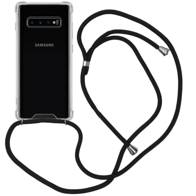 Afbeelding van Samsung Galaxy S10 Plus Hoesje Kunststof iMoshion Hardcase/Koordhoesje/Backcover Transparant Telefoonhoesje