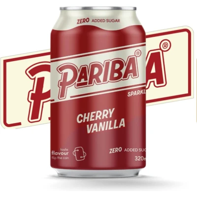 Afbeelding van Pariba Cherry Vanille Blik 12 x 32 cl