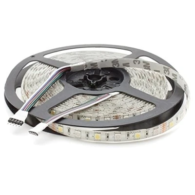 Afbeelding van LED Strip 12V 5m RGBW (RGB + koud wit en warm wit) IP20 60LED/m 5050 SMD lichtstrip (warm IP65)