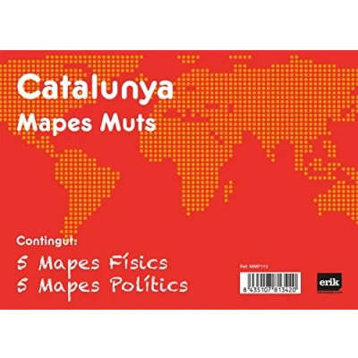 Afbeelding van Grupo Erik Editores Wereldkaarten, 32,4 x 22,5 cm, 10 stuks