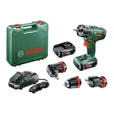 Afbeelding van Bosch Groen AdvancedImpact 18 QuickSnap 18V Li Ion accu klopboor /schroefmachine set in koffer met 2 x 1,5Ah 06039A3401