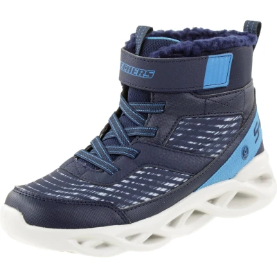 Afbeelding van Skechers S Lights Twisted Brights Drovox jongenslaarzen gevoerd LED 401651L blauw