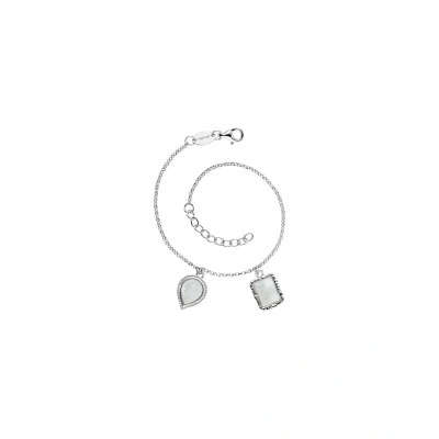 Afbeelding van Engelsrufer Dames Armband 925 Zilver MondSteen One Size 32020110