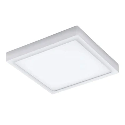 Afbeelding van EGLO Connect Argolis C Led buitenlamp, smart home buitenlamp voor muur en plafond, plafondlamp van aluminium kunststof, dimbaar, wittinten instelbaar, IP44, 30 x cm, wit