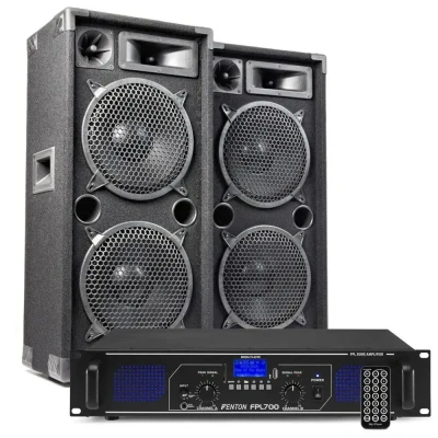 Afbeelding van MAX210 DJ luidspreker en Bluetooth versterker combinatie 2000W