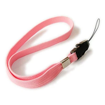 Afbeelding van trage.band® Korte draagriem/polskoord/wrist strap, 5 stuks (roze)