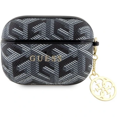 Afbeelding van Guess Charm G Cube Case voor Apple Airpods Pro Zwart