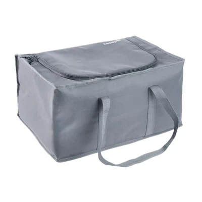 Afbeelding van keeeper Johann Opvouwbare isolatietas, 40 L, maat met handgrepen, geschikt voor klapbox, 4 uur koelend/verwarmend, grafiet