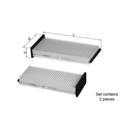 Afbeelding van Knecht Interieurfilter LA 366/S