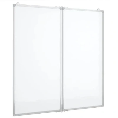 Afbeelding van Whiteboard magnetisch inklapbaar 80x80x1,7 cm aluminium